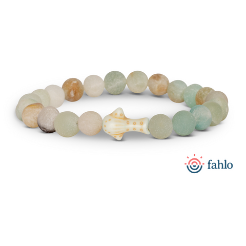 Quest Bracelet - Whale Shark - Sky Stone