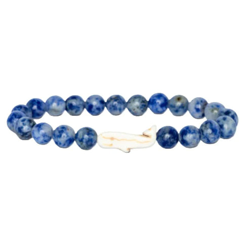 Wayfare Bracelet - Whale - Coastal Blue