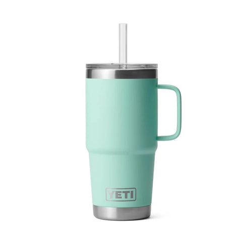 Rambler 25oz Mug with Straw Lid - Seafoam