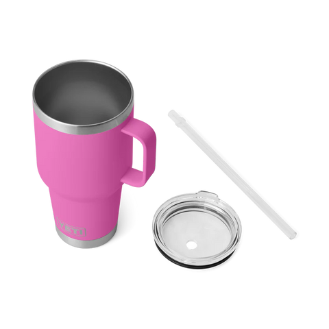 Rambler 35oz Mug with Straw Lid - Wildflower Fuchsia