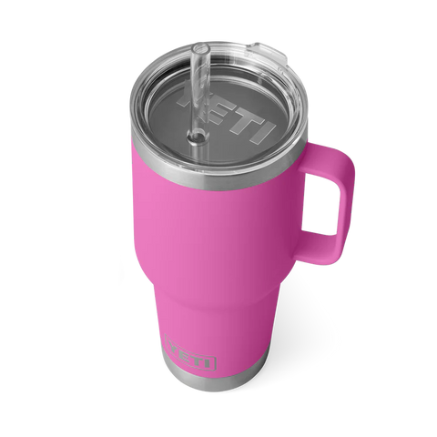 Rambler 35oz Mug with Straw Lid - Wildflower Fuchsia