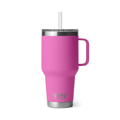 Rambler 35oz Mug with Straw Lid - Wildflower Fuchsia