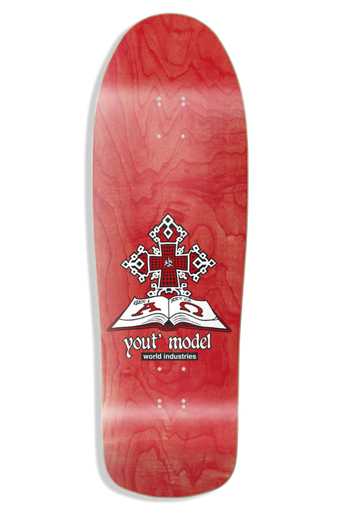LTD Edition Jeff Hartsel "Yout" Model Screenprinted Deck - 9.4375"