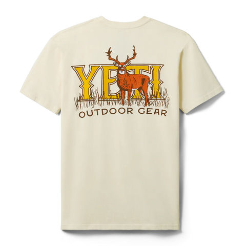 "Whitetail" Short Sleeve Tee - Ecru