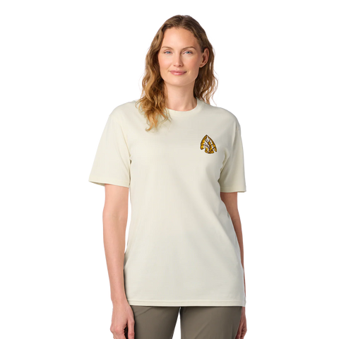 "Whitetail" Short Sleeve Tee - Ecru