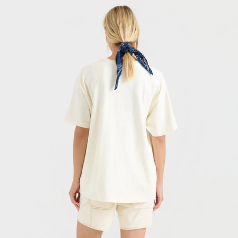 Wild By Nature Oversize Tee - Bone