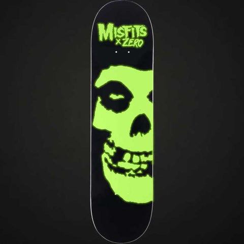 x Misfits "Fiend Skull" Glow in the Dark Deck - 8.25"
