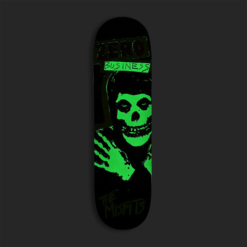 x Misfits "Business" Glow in the Dark Deck - 8.5"