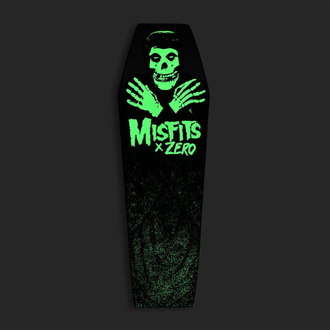 x Misfits "Fiend Coffin" Glow in the Deck - 9.5"