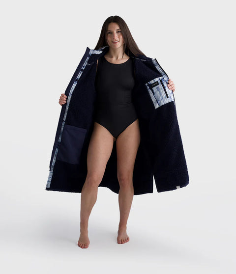 Dryrobe Advance Long Sleeve Contrast - Batik/Blue