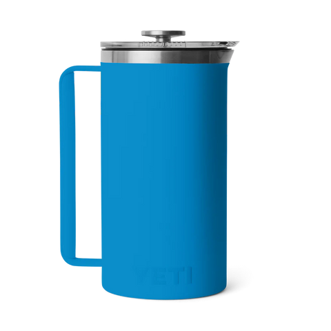 Rambler French Press 64 oz - Big Wave Blue