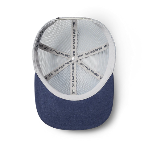 Brim Mesh Hat - Grey/Navy