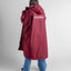 Dryrobe Advance Long Sleeve - Burgundy/Silver Grey