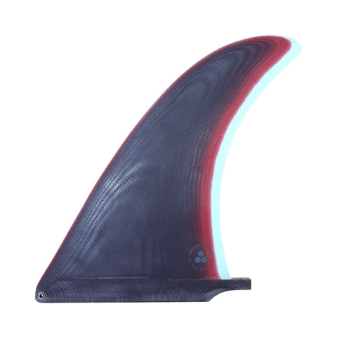 CI "Noserider" Single Fin Ironwood/Burgundy/Drift Blue - 9.75"