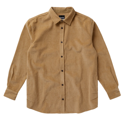 Courduroy Shirt - Slate Brown