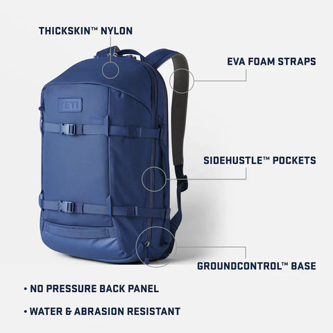 Crossroads Backpack 27Ltr - Navy