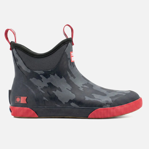 x Salty Crew "Elevate" Men's Deck Boot - Black Green