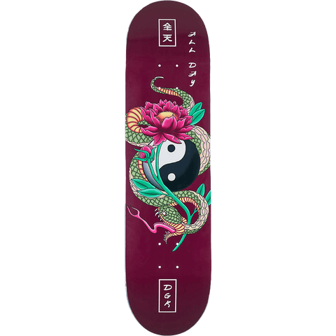 "Viper" Deck Burgundy - 8.1"