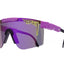 The Donatello Polarized Double Wide  - Polarized Purple Mirror