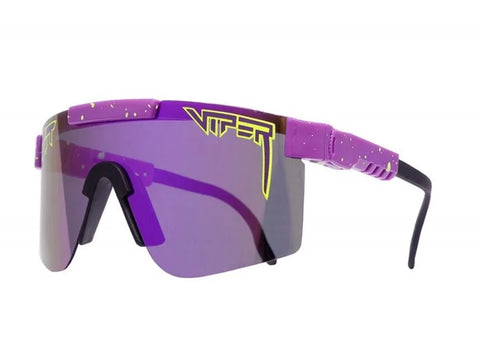 The Donatello Polarized Double Wide  - Polarized Purple Mirror