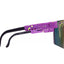 The Donatello Polarized Double Wide  - Polarized Purple Mirror