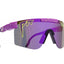 The Donatello Polarized Double Wide  - Polarized Purple Mirror