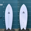 Mikey February "Febs Fish" 5'8" Spinetek White - Futures