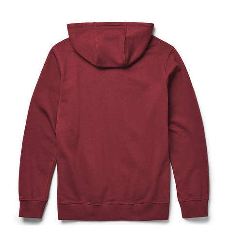 Fleece Hoodie Full Zip - Harvest Red