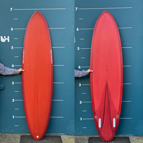 "FM" 7'0" - Red