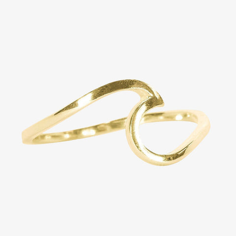 Wave Ring - Gold