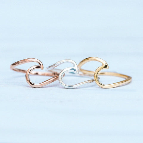 Wave Ring - Gold
