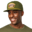 YETI Good Call Flat Brim Rope Hat - Dark Green