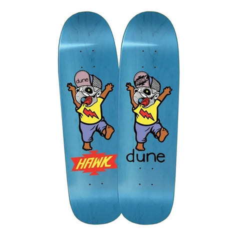 Stereo x Tony Hawk x Dune "Baby Skull" Old School Shape - 9.25"