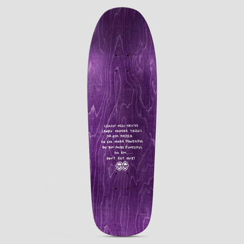 Ronnie Sandoval "Peace Sign" Blue - 9.81"