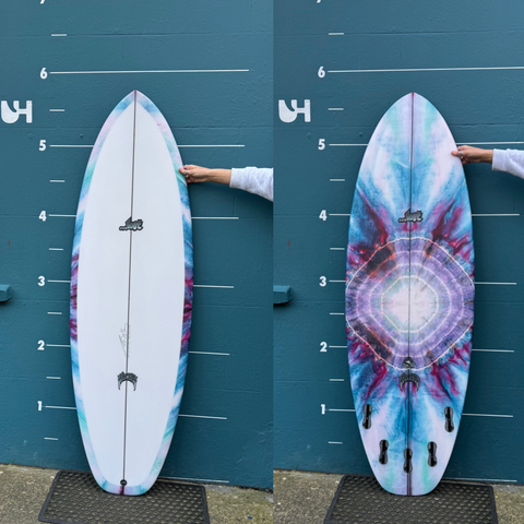 x LONG TOE Lamination "Puddle Jumper" PU FCS2 - 5'9"