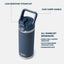 Rambler Straw Bottle 18oz (532ml) - Royal Blue