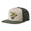 Sunrise Elk Flat Brim Cap - Tan/Green Camo