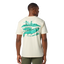"Tarpon Flies" Shot Sleeve Tee - Ecru