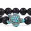 Journey Bracelet - Sea Turtle - Lava Stone