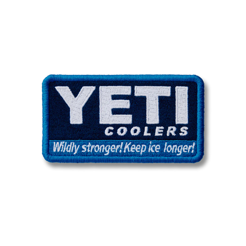 Wildly Stronger 20 Badge Patch - Navy