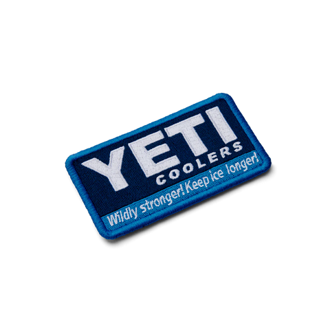 Wildly Stronger 20 Badge Patch - Navy