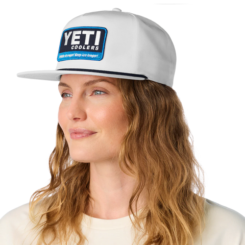 YETI Wildly Stronger 20 Rope Hat - White