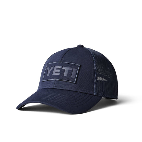 Navy on Navy Patch Trucker