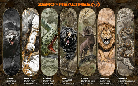 x RealTree "Bear" David Reyes Black - 8.25"