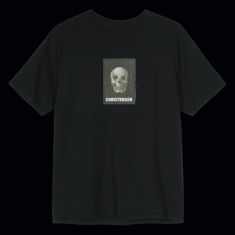 Cigar Box Skull T-Shirt - Black