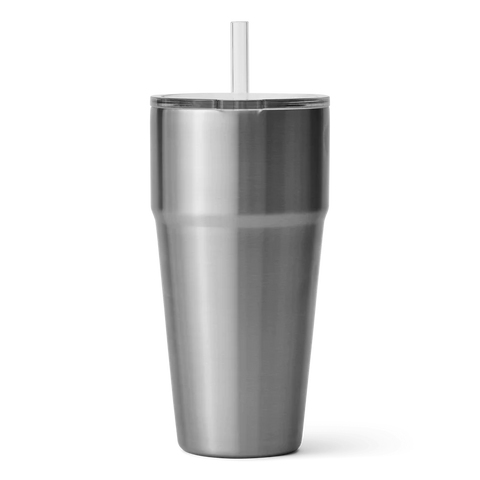 Rambler 26oz Straw Cup - Stainless Steel