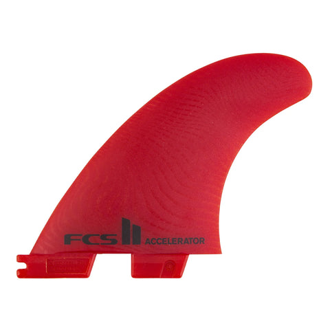 Accelerator Tri Fin Set Neo Glass "Red"  EcoBlend - Medium