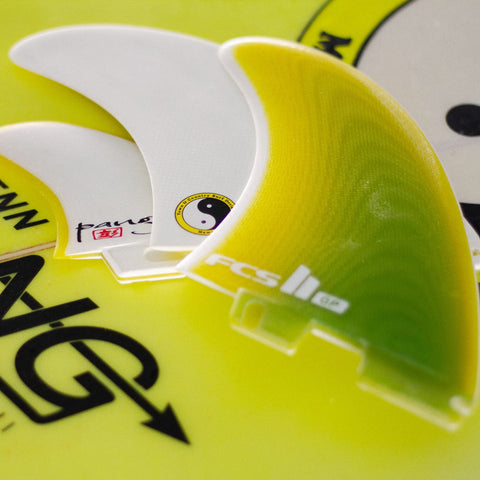 FCS2 Town and Country "Glen Pang" PG Twin + Trailer - Yellow Fade