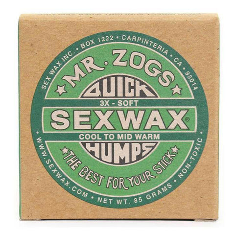 Sex Wax Quick Humps - 3x Cool to Mid Warm